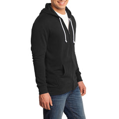 Men's Young Core Fleece Full-Zip Hoodie-Black