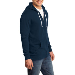 Men's Young Core Fleece Full-Zip Hoodie-New Navy