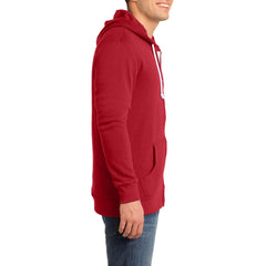 Men's Young Core Fleece Full-Zip Hoodie-New Red