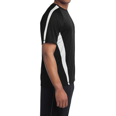 Men's Colorblock PosiCharge Competitor Tee - Black/ White
