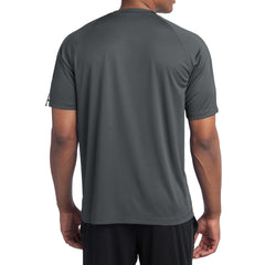 Men's Colorblock PosiCharge Competitor Tee - Iron Grey/ White