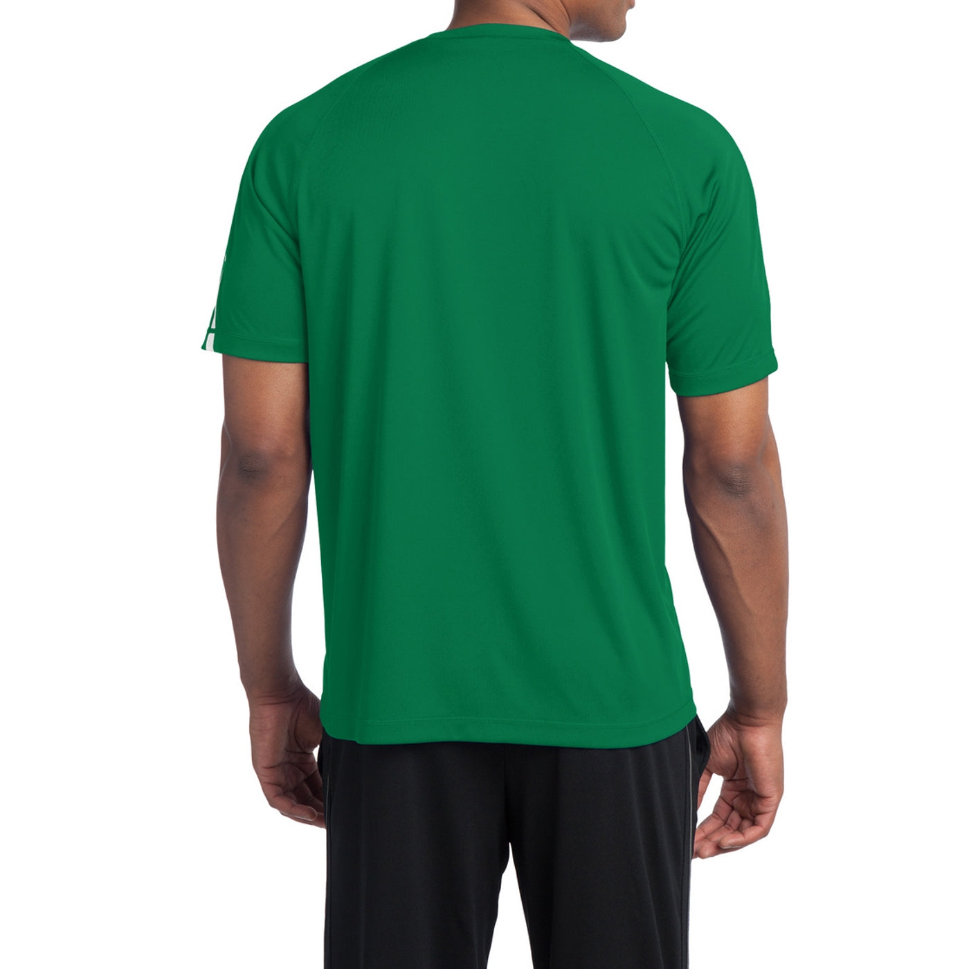 Men's Colorblock PosiCharge Competitor Tee - Kelly Green/ White