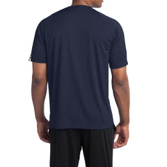 Men's Colorblock PosiCharge Competitor Tee - True Navy/ White