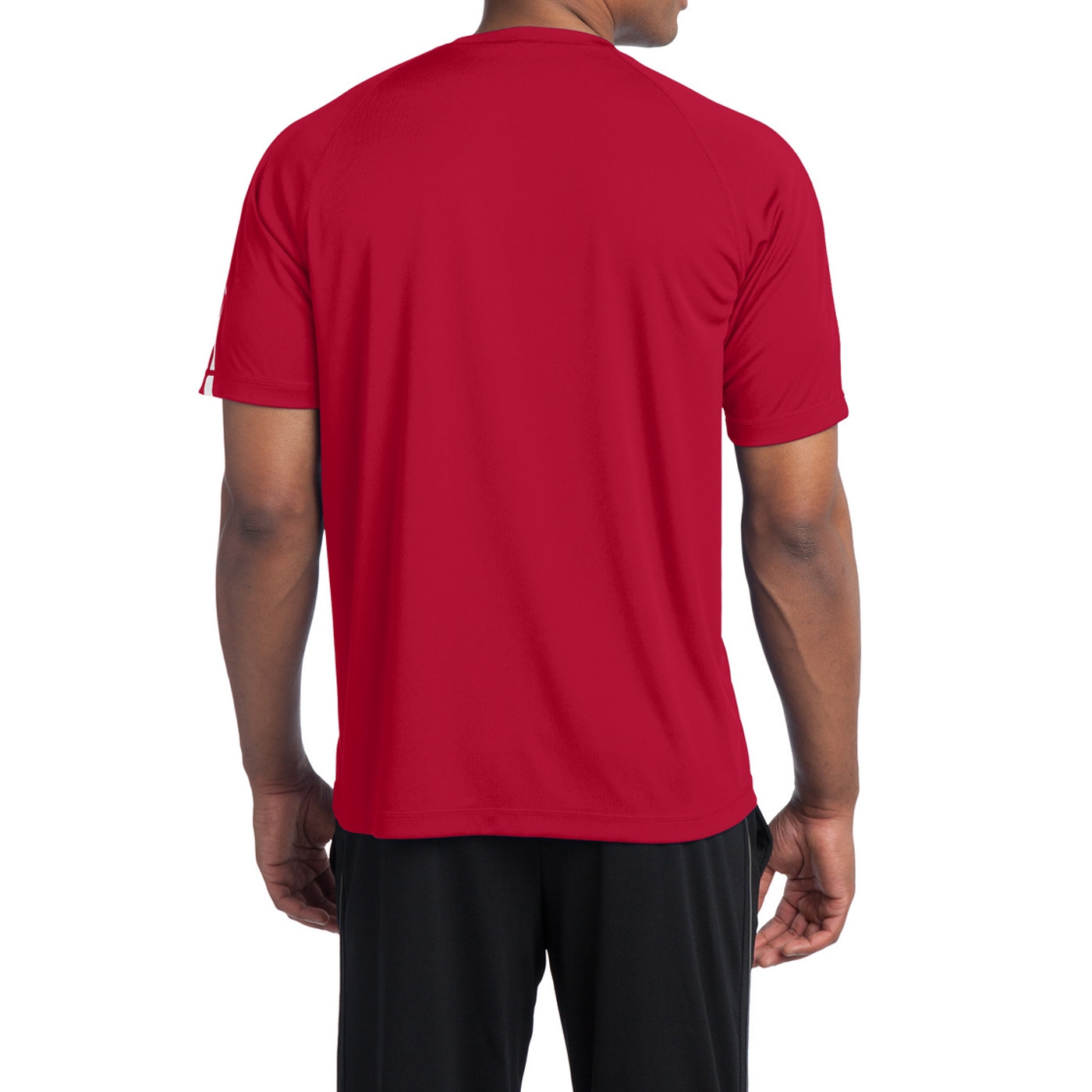 Men's Colorblock PosiCharge Competitor Tee - True Red/ White