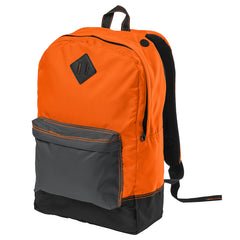 Women's Retro Backpack - Neon Orange
