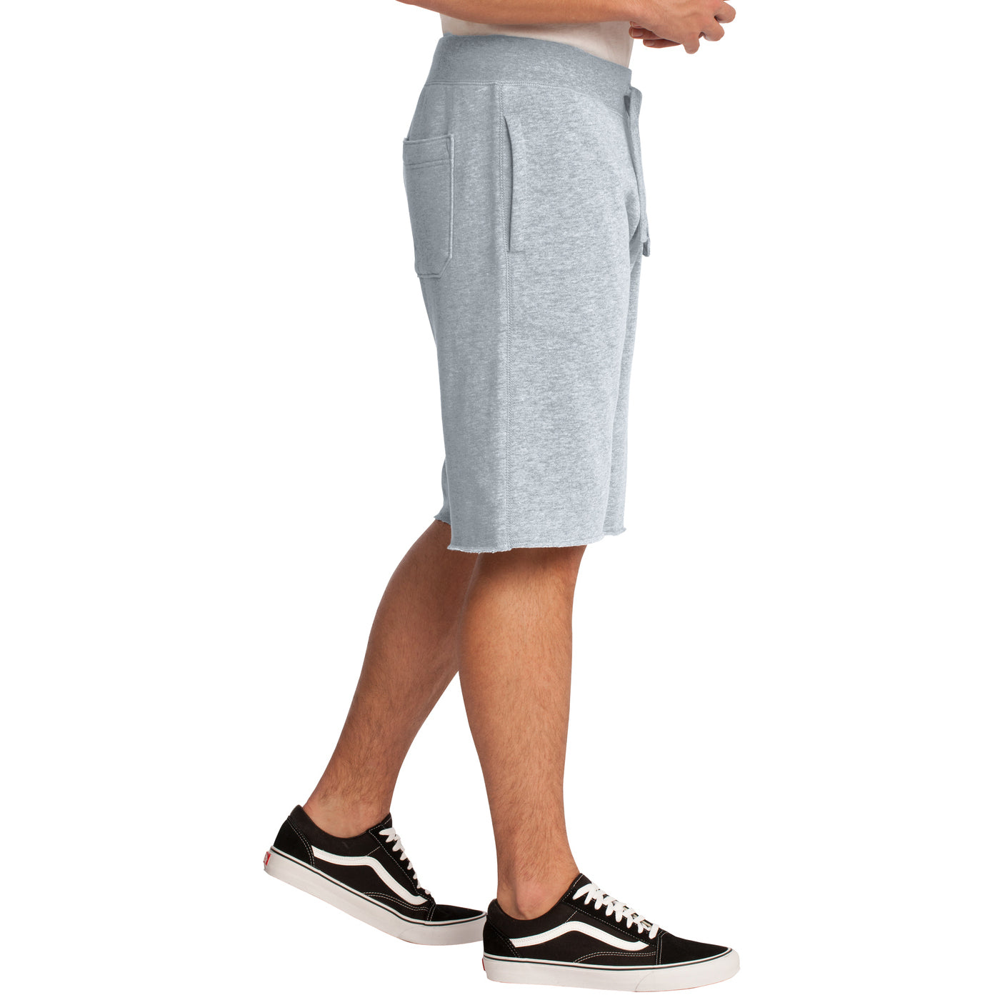 Men's Young Core Fleece Short Athletic Heather - Side