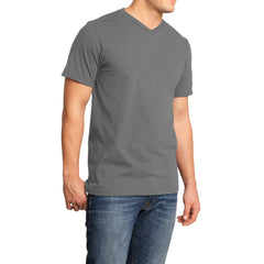 Men's Young  Very Important Tee V-Neck - Grey