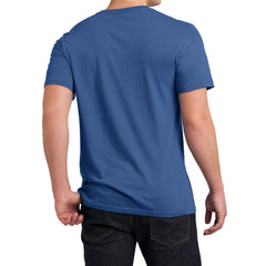 Men's Young  Soft Wash Crew Tee - Maritime Blue