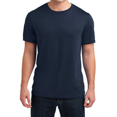 Men's Young  Soft Wash Crew Tee - New Navy
