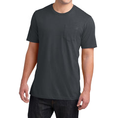 Men's Young Very Important Tee with Pocket - Charcoal