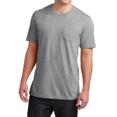 Men's Young Very Important Tee with Pocket - Light Heather Grey
