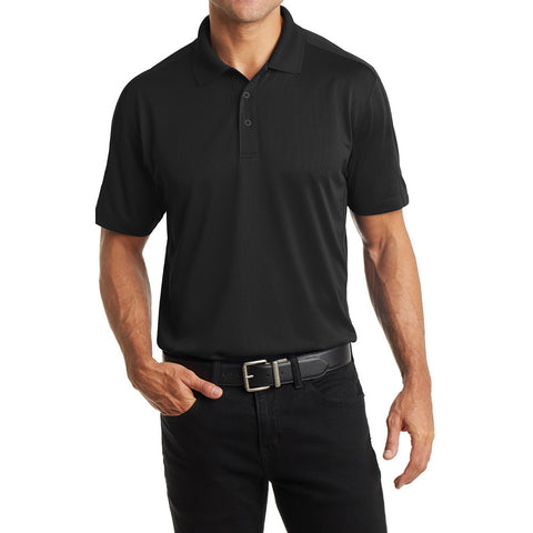 Men's Diamond Jacquard Polo