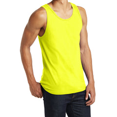Men's District Young The Concert Tank - Neon Yellow