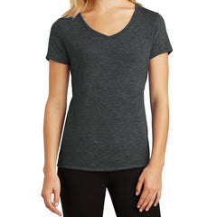 Women's Perfect Tri V-Neck Tee - Black Frost - Front