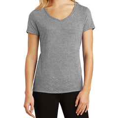 Women's Perfect Tri V-Neck Tee - Grey Frost - Front