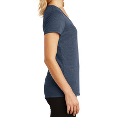 Women's Perfect Tri V-Neck Tee - Navy Frost - Side