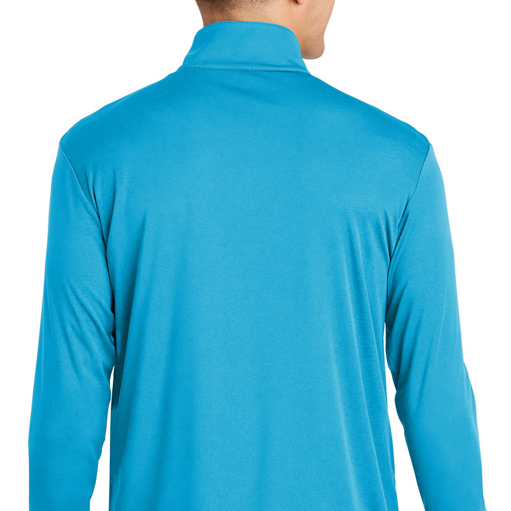 Men's Long Sleeves PosiCharge Competitor Cadet Collar 1/4-Zip Pullover