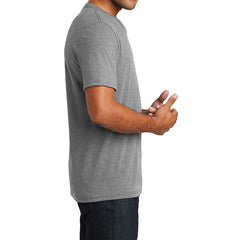 Mens Perfect Tri V-Neck Tee - Grey Frost - Side