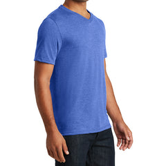 Mens Perfect Tri V-Neck Tee - Royal Frost - Side