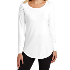 Women's Perfect Tri Long Sleeve Tunic - White