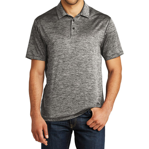 Men's PosiCharge Electric Heather Polo