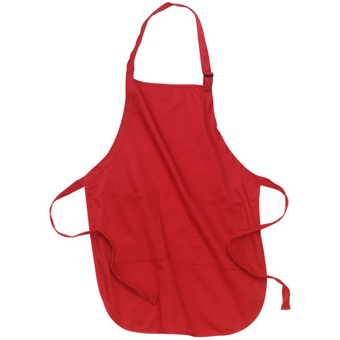 Mafoose Women's Full Length Apron Pockets Red