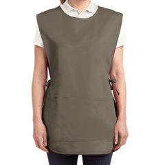 Easy Care Cobbler Apron with Stain Release - Khaki