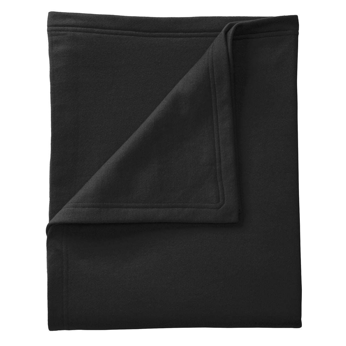 Core Fleece Sweatshirt Blanket - Jet Black