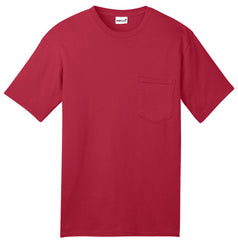 Mafoose Men's All American Tee Shirt with Pocket Red-Front
