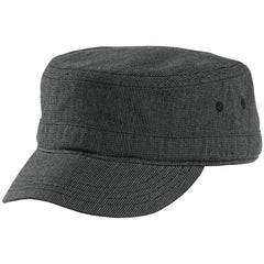 Men's Houndstooth Military Hat