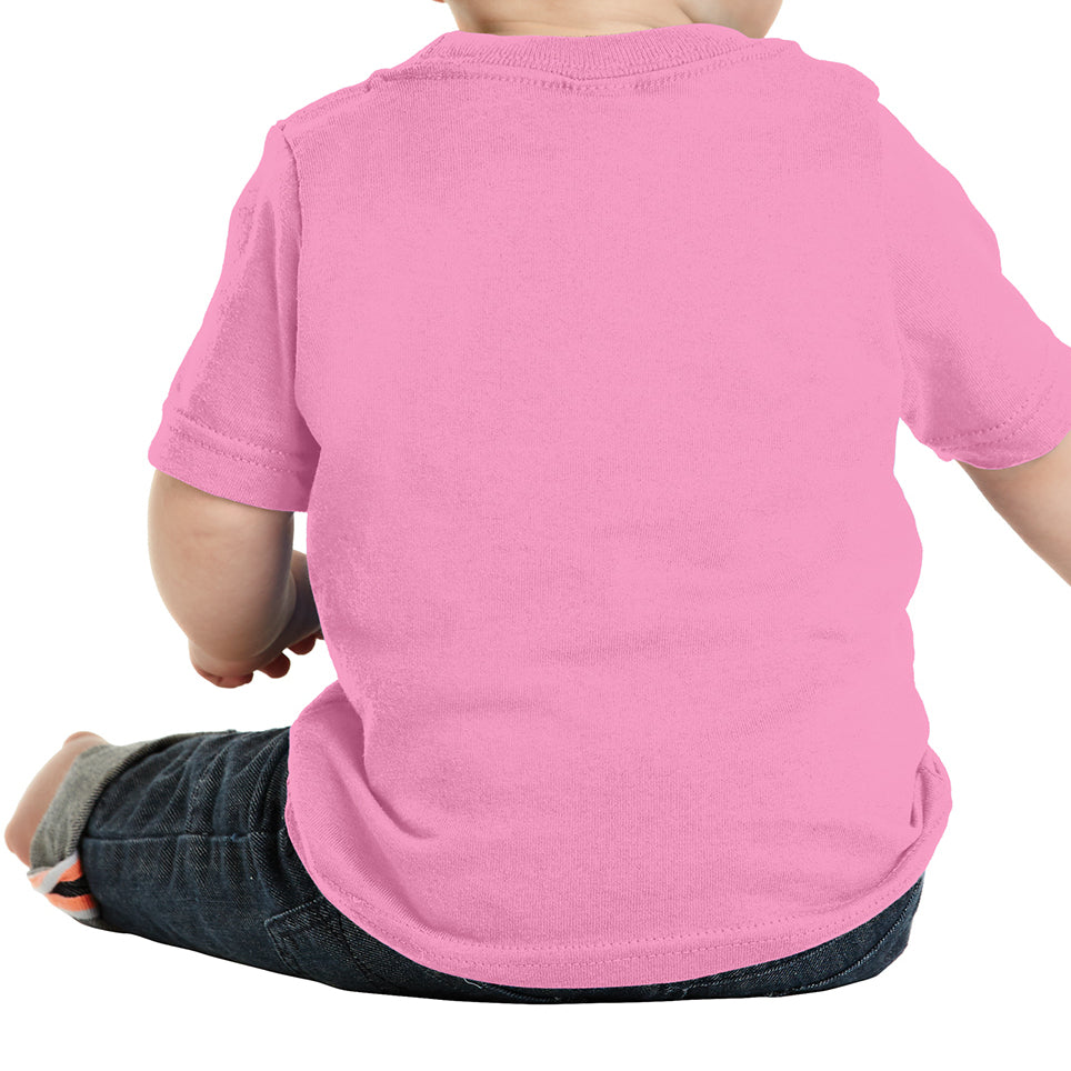 Infant Core Cotton Tee - Candy Pink