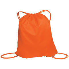 Cinch Pack Drawstring Backpack Bright Orange