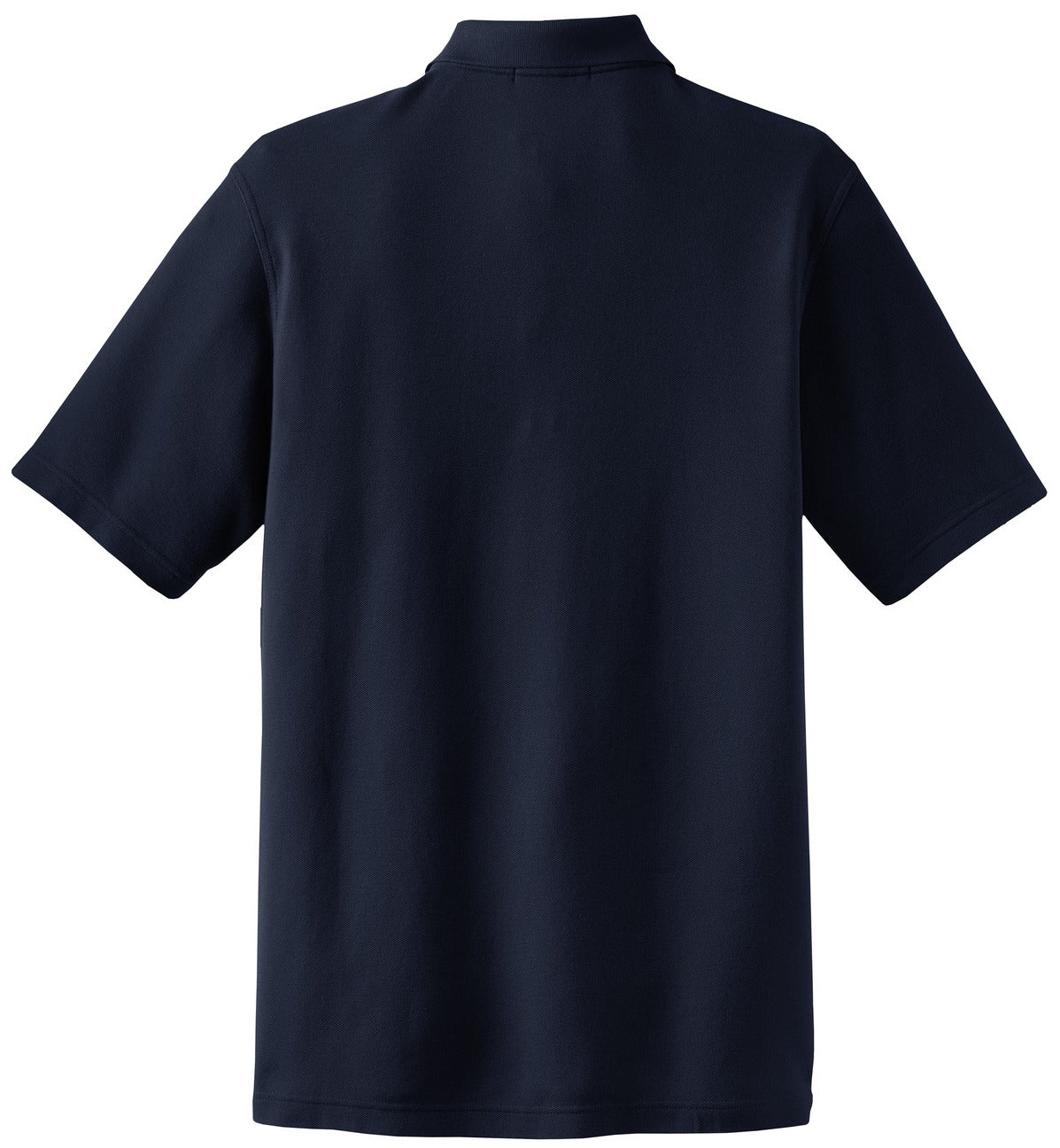 Mafoose Men's EZCotton Pique Pocket Polo Shirt Navy-Back