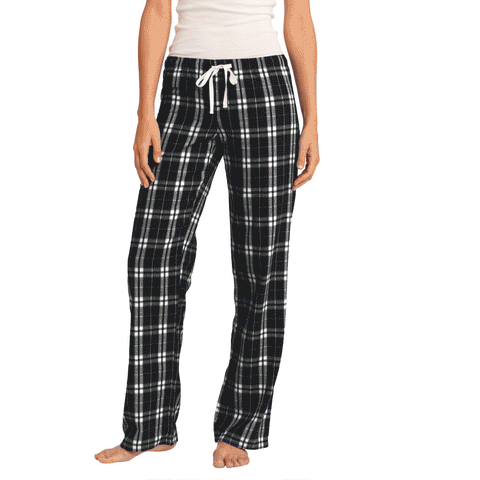Mafoose Women’s Juniors Flannel Plaid Sleepwear Pajamas