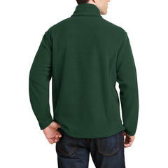 Men's Long Sleeve Value Fleece 1/4-Zip Pullover Forest Green