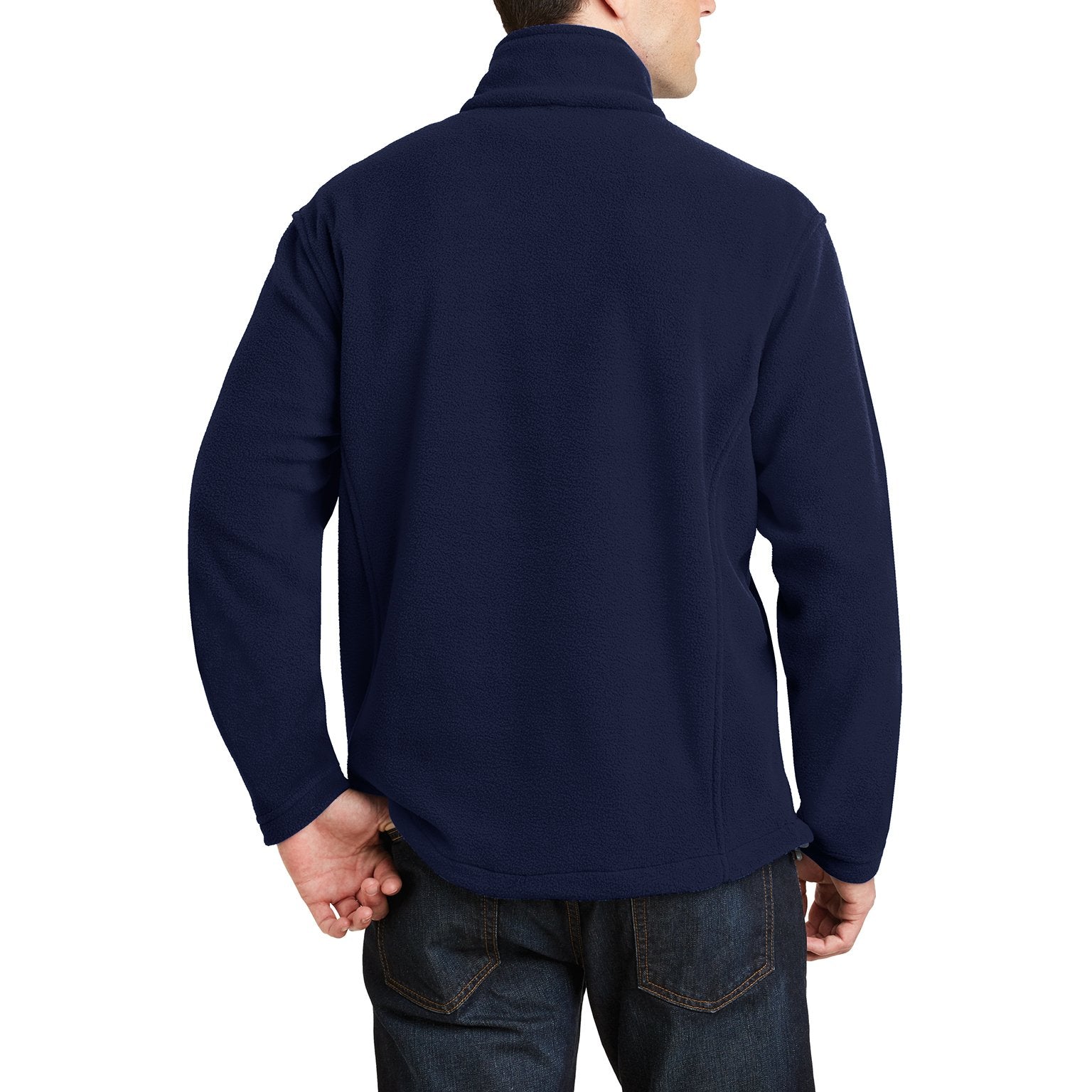Men's Long Sleeve Value Fleece 1/4-Zip Pullover True Navy