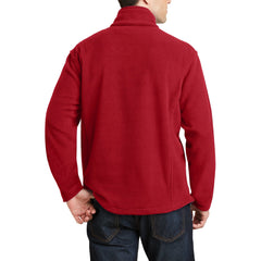 Men's Long Sleeve Value Fleece 1/4-Zip Pullover True Red