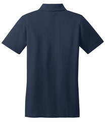 Mafoose Women's Stain Resistant Polo Shirt Navy-Back