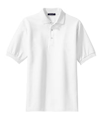 Mafoose Men's 100% Pima Cotton Polo Shirt White-Front