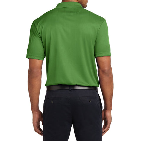 Mafoose Men's Performance Fine Jacquard Polo Vine Green-Back