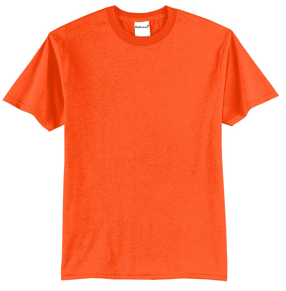 Mafoose Men's Core Blend Tee Shirt Safety Orange