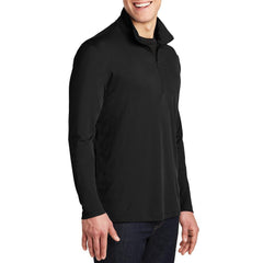 PosiCharge Competitor Cadet Collar 1/4-Zip Pullover Black