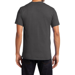 Men's Essential T Shirt with Pocket Charcoal