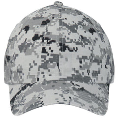 Mafoose Digital Ripstop Camouflage Cap Grey Camo