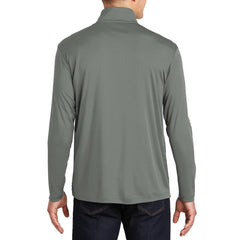 PosiCharge Competitor Cadet Collar 1/4-Zip Pullover Grey Concrete