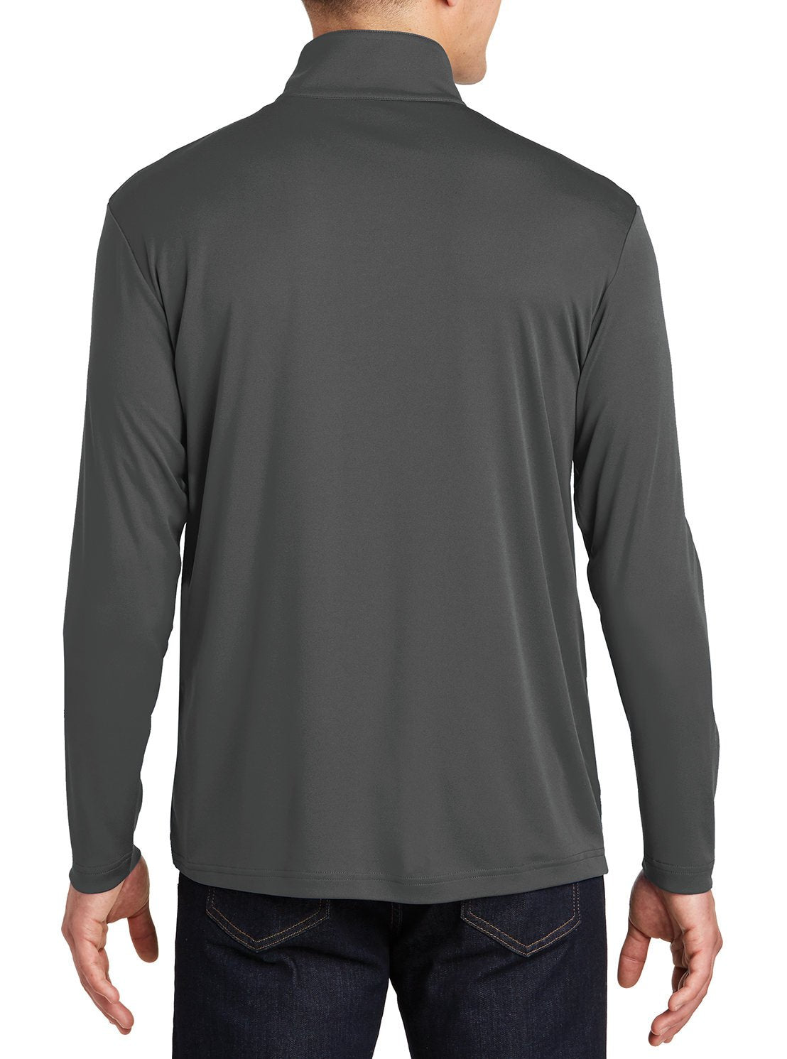 PosiCharge Competitor Cadet Collar 1/4-Zip Pullover Iron Grey