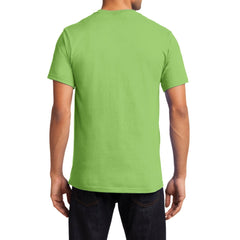 Men's Essential T Shirt with Pocket Lime