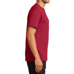 Men's Essential T Shirt with Pocket Red
