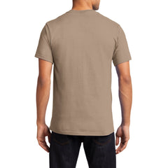 Men's Essential T Shirt with Pocket Sand