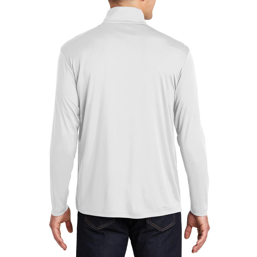 PosiCharge Competitor Cadet Collar 1/4-Zip Pullover White